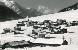 Gluringen  VS   im Goms   mit Weisshorn