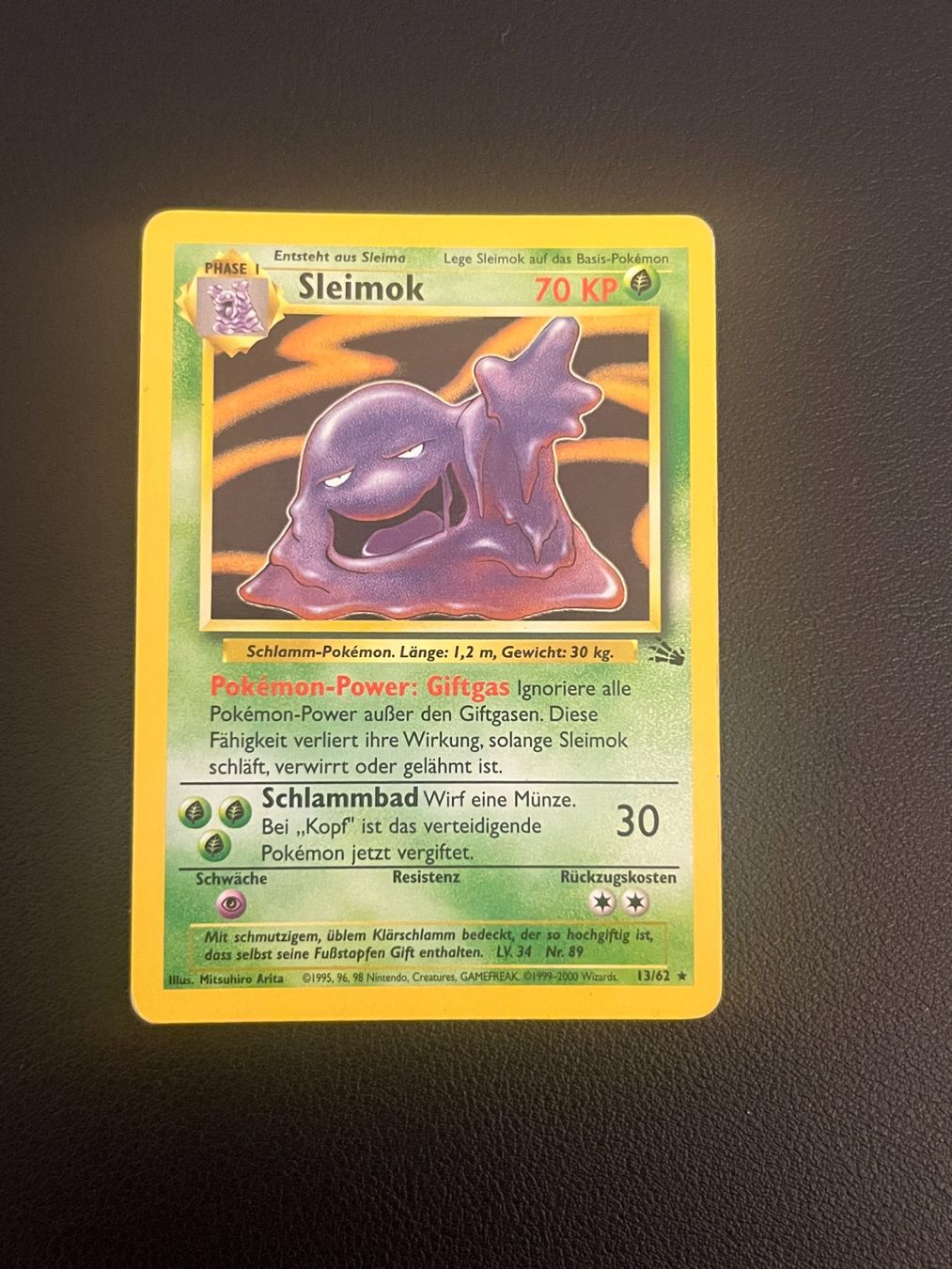 Pokémon Carte collezionabili: Pokemon Sleimok Holo – Usato da Zollikerberg venduto da Guido175