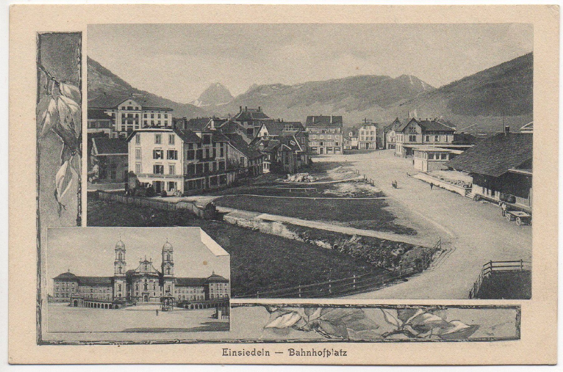 Cartes postales: EINSIEDELN Bahnhofplatz – Neuf (Voir description) à Jona par philajona
