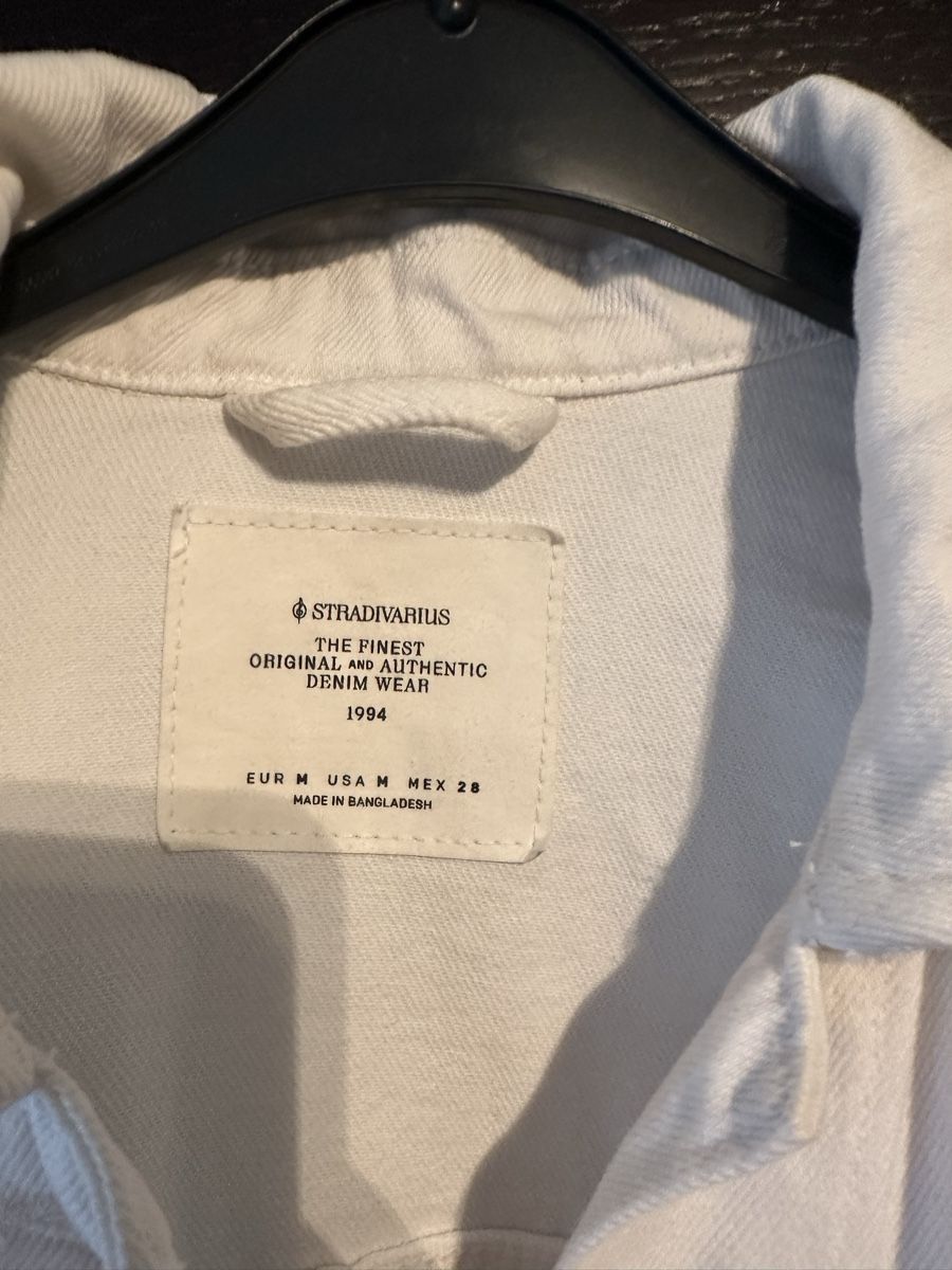 Stradivarius Jacken: Weisse kurze Jeansjacke Stradivarius, Grösse M – Neu (gemäss Beschreibung) aus Altendorf von Eastwick4 2