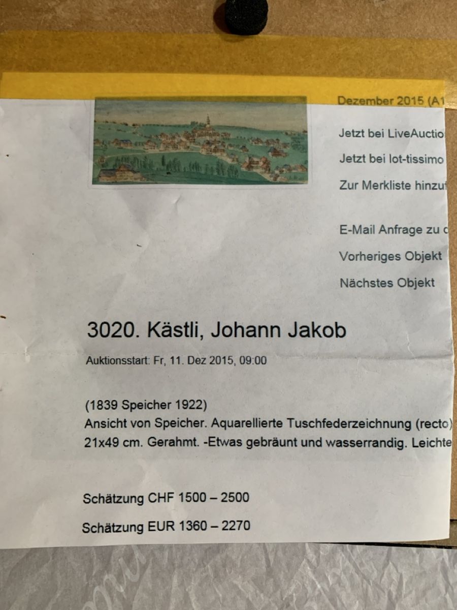 Dipinti: Appenzeller Malerei Gais – Usato da Wolfhalden venduto da SecondAntique 5