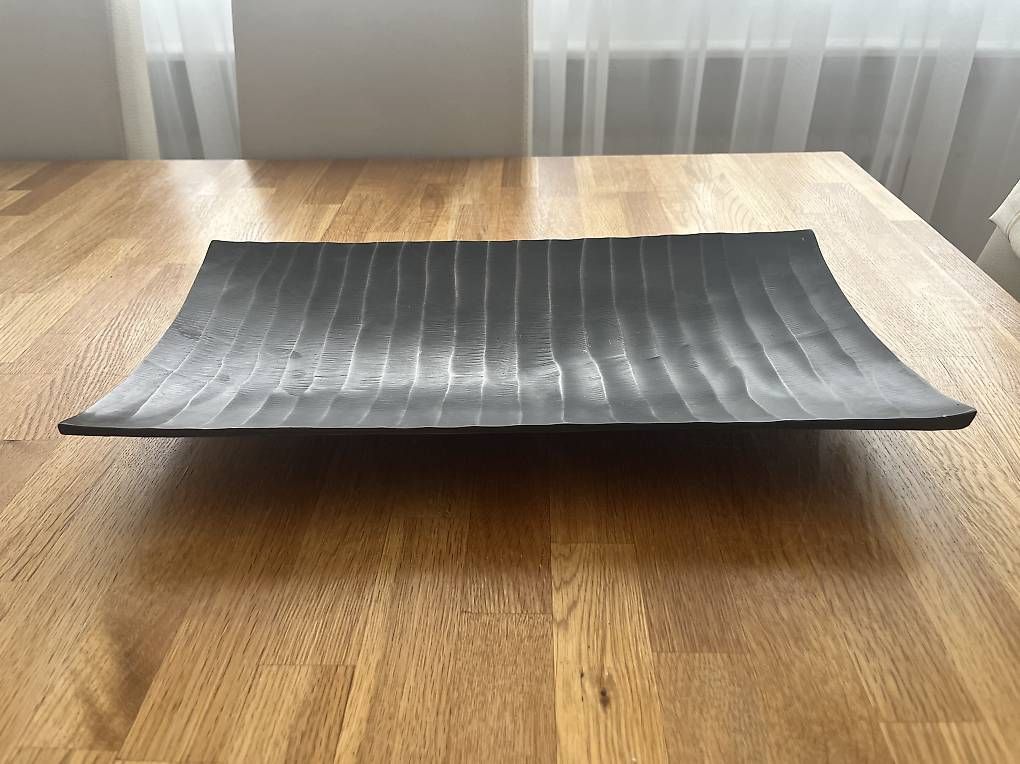 Tutte le decorazioni: Dekoschale Keramik schwarz mit Wellenmuster – Usato da Kriens venduto da Celi_5ne