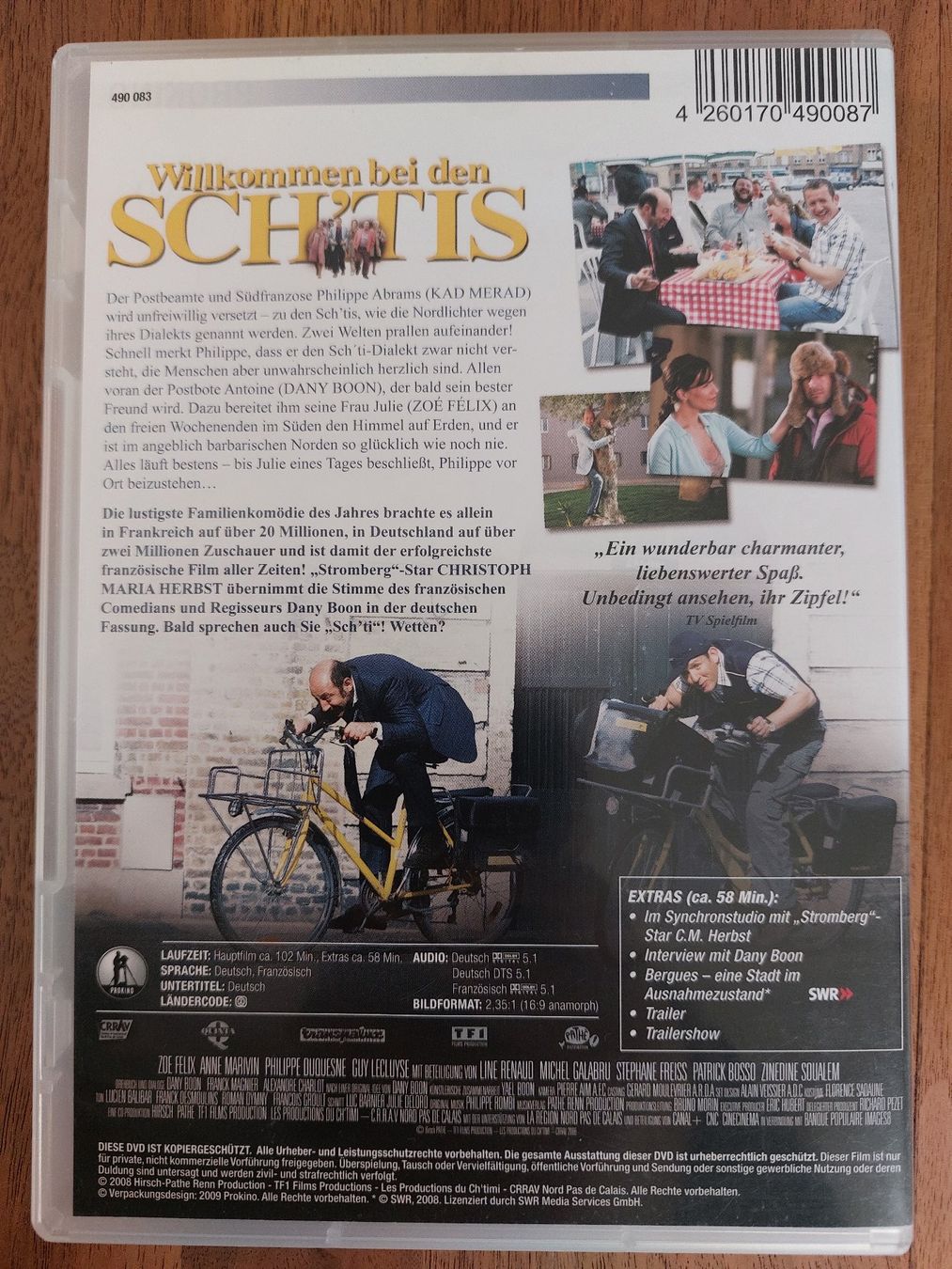 Tutti i DVDs: DVD - Willkommen bei den Sch'tis – Usato da Rheinfelden venduto da FilmAuktion 1
