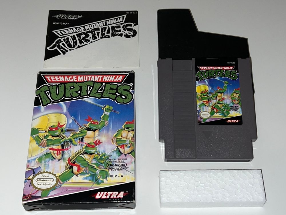 NES Spiel - Teenage Mutant Ninja Turtles (OVP) [USA-Version] (Gebraucht ...