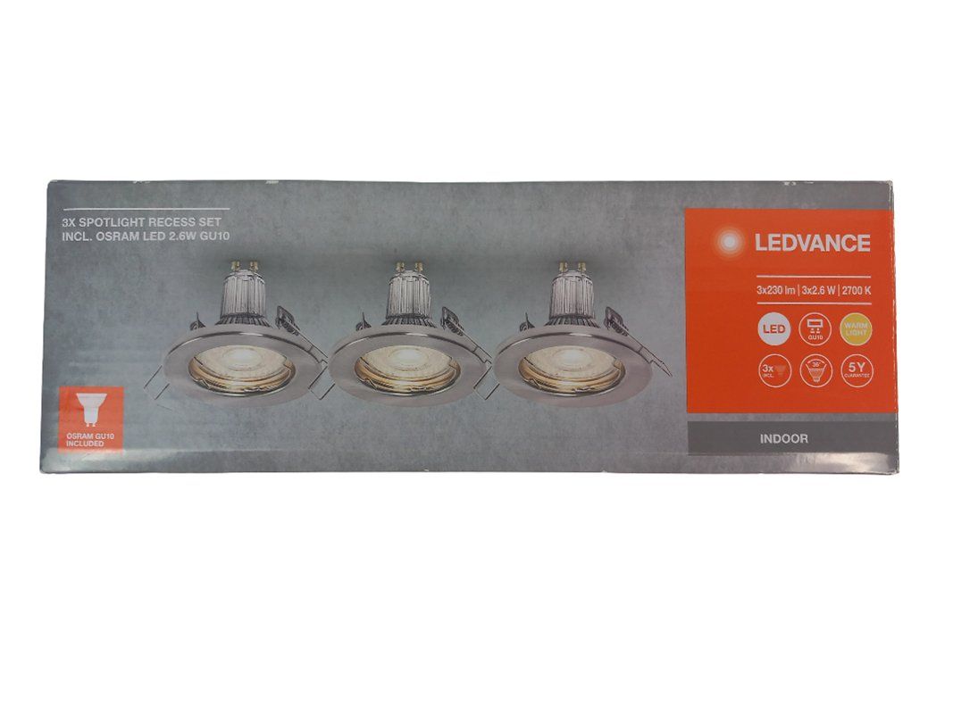 Osram Lampade: LEDVANCE 3x Spotlight Recess Set – Nuovo (secondo la descrizione) da Hünenberg venduto da Restwert_Zug 4
