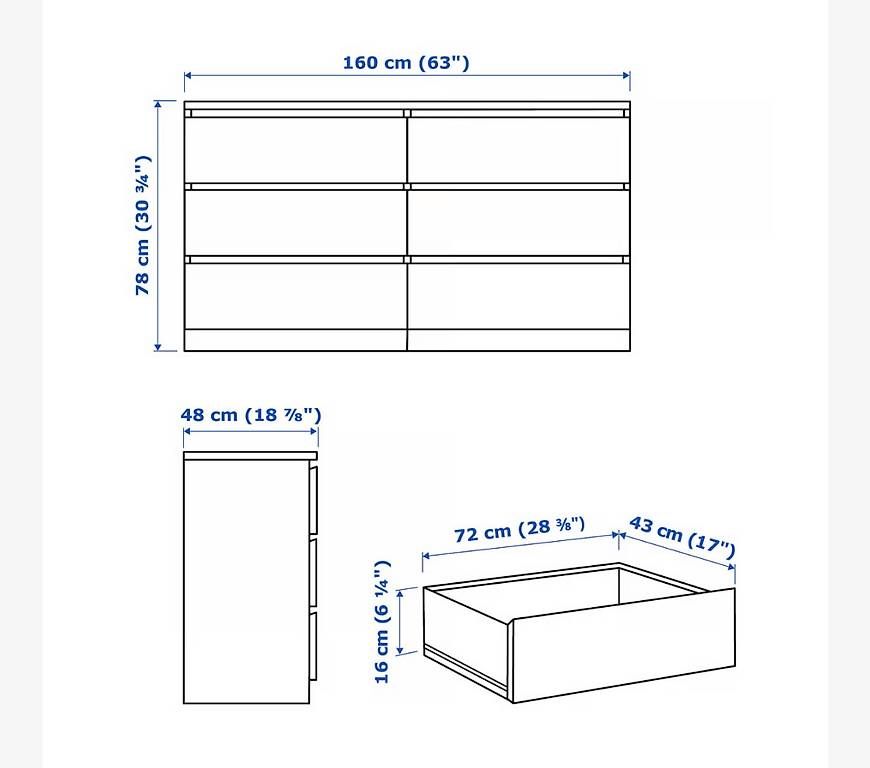 Kommoden: Ikea MALM Kommode – Gebraucht aus Zürich von Naemizi 2