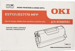 Original Oki ES7131, Oki ES7170 black Toner, 45460502