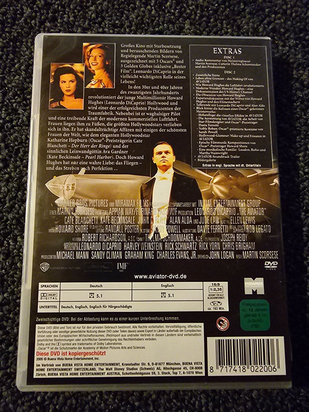 Tutti i DVDs: AVIATOR (14463) – Usato da Ruswil venduto da M71 1