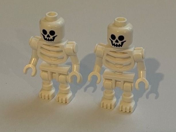 2x Lego Skelette (squelette) NEU 1