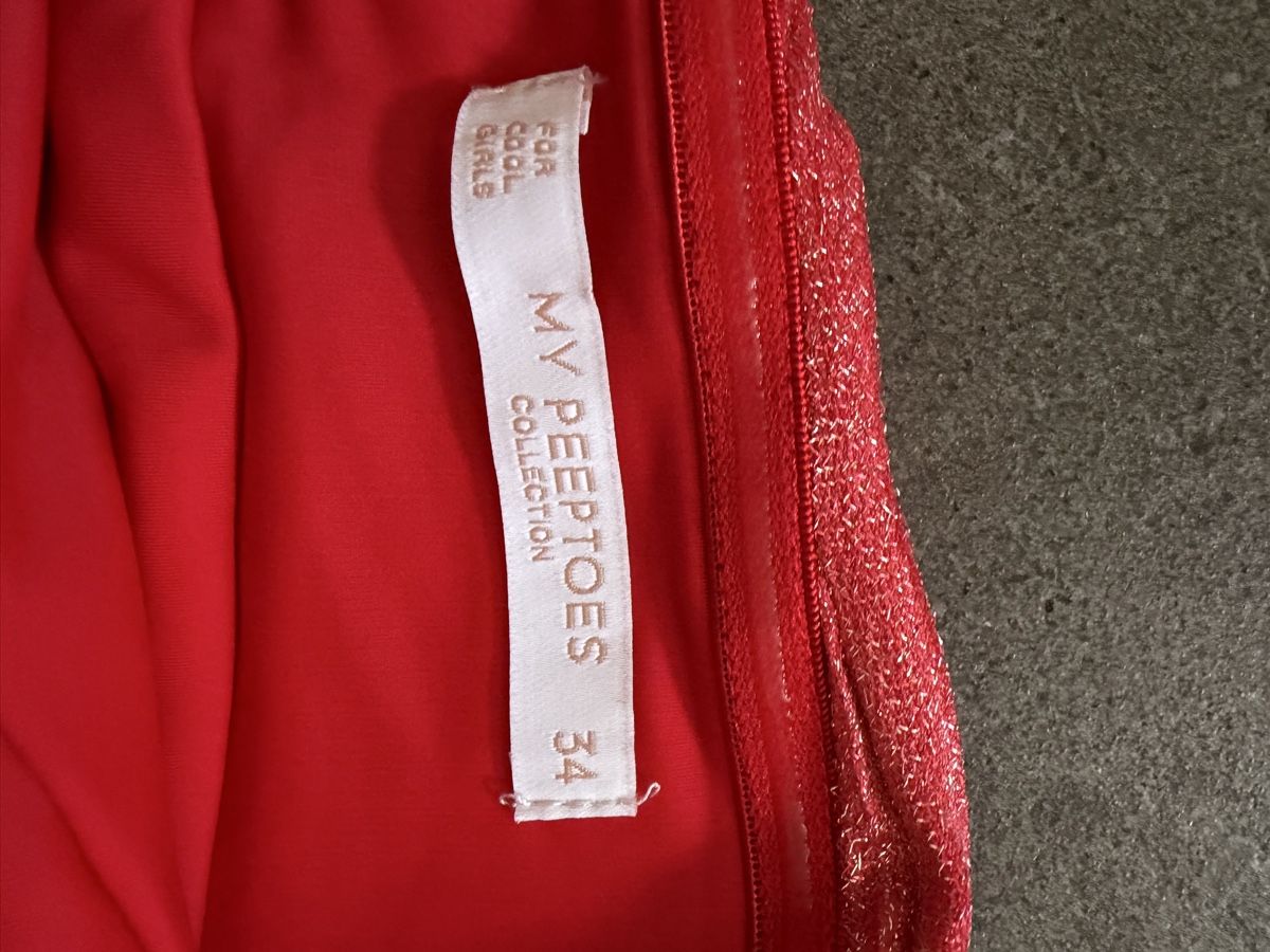Top: Top con scollo a V brillantini – Nuovo e nell'imballaggio originale da Muzzano venduto da nat_x9hf 1