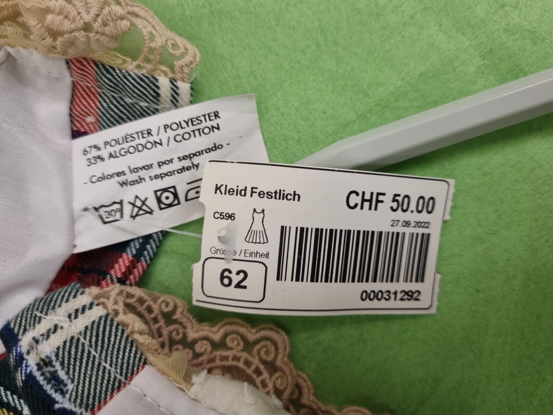 Kleider & Röcke: Festtagskleid Baby Ca. GRÖSSE 62 – Gebraucht aus Schönenwerd von Chez_Mimi 2