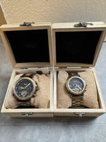 Wood O'Clock Automatic Watch Set with Gift Boxes - NEW!