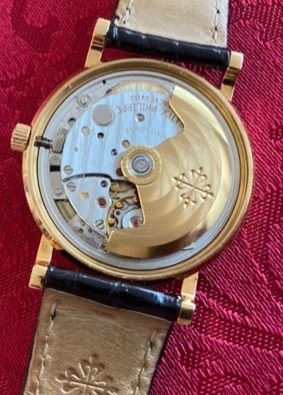 Patek Philippe Orologi: Patek Philippe, Calatrava Ref. 3802, autom, Datum, 18K Gold – Usato da Chur venduto da Spuntz1 8