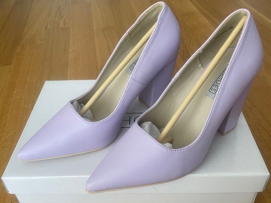 Damenschuhe: NLY BY NELLY PUMPS LAVENDER GRÖSSE 36 – Neu (gemäss Beschreibung) aus Rorschacherberg von drdupor