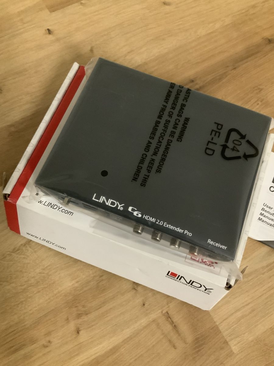 Convertitori: Lindy C6 HDMI 2.0 Extender Pro  – Nuovo (secondo la descrizione) da Wallisellen venduto da Audio_Video_UC