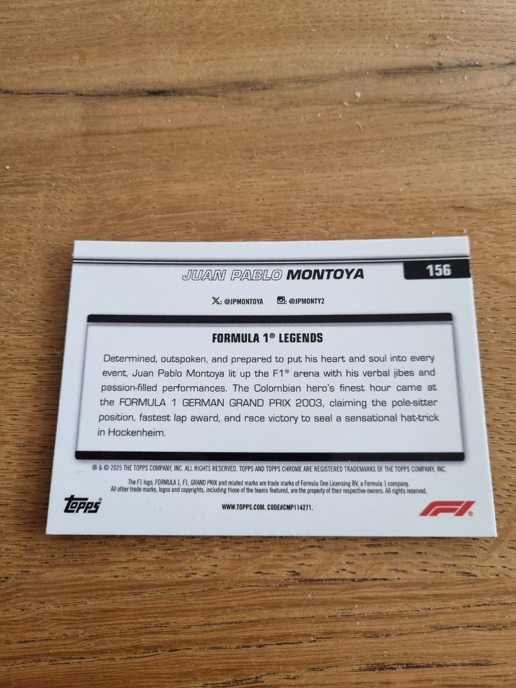 Topps Carte collezionabili: Trading Card  Formel 1 – Nuovo (secondo la descrizione) da Oberentfelden venduto da Giants 1