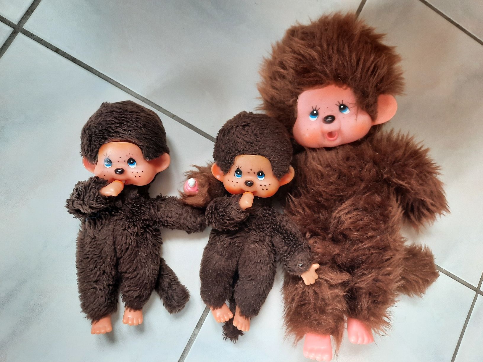 Monchhichi Giocattoli: 3 Anciens MONCHICHI – Usato da Le Locle venduto da marylise01 1