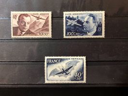 () Poste Aerienne x3 1947 1948 Neufs**