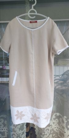 Leinenkleid MAX MARA,neuwertig,CH-Gr.40, 160 Fr.