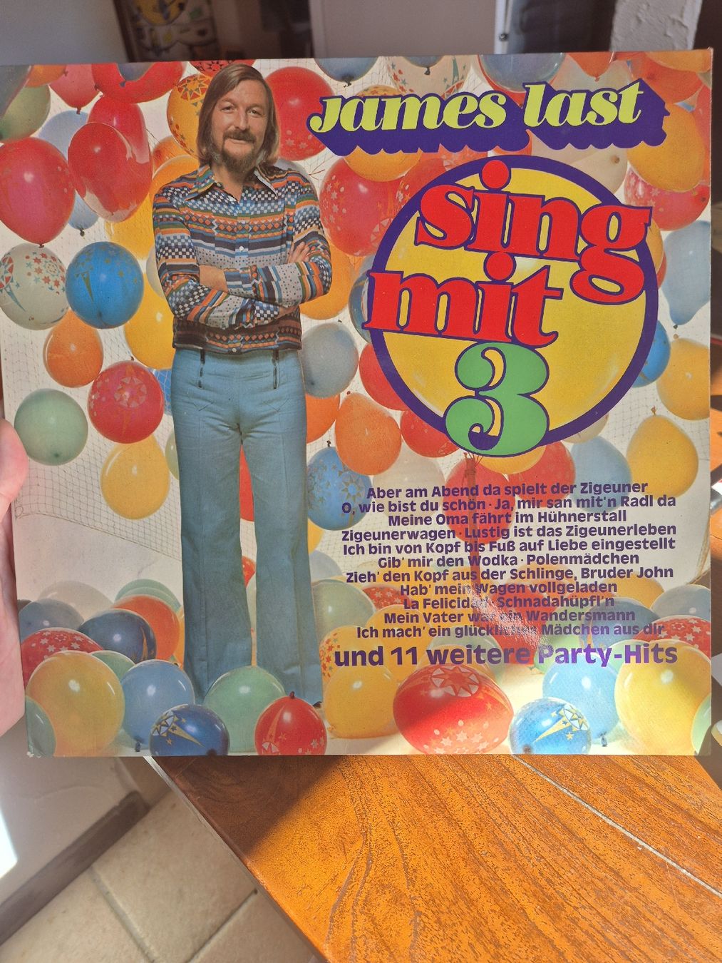 Dischi in vinile: James Last - Sing Mit 3 - Schallplatte - Party Hits! – Usato da Grandval venduto da JeroenK