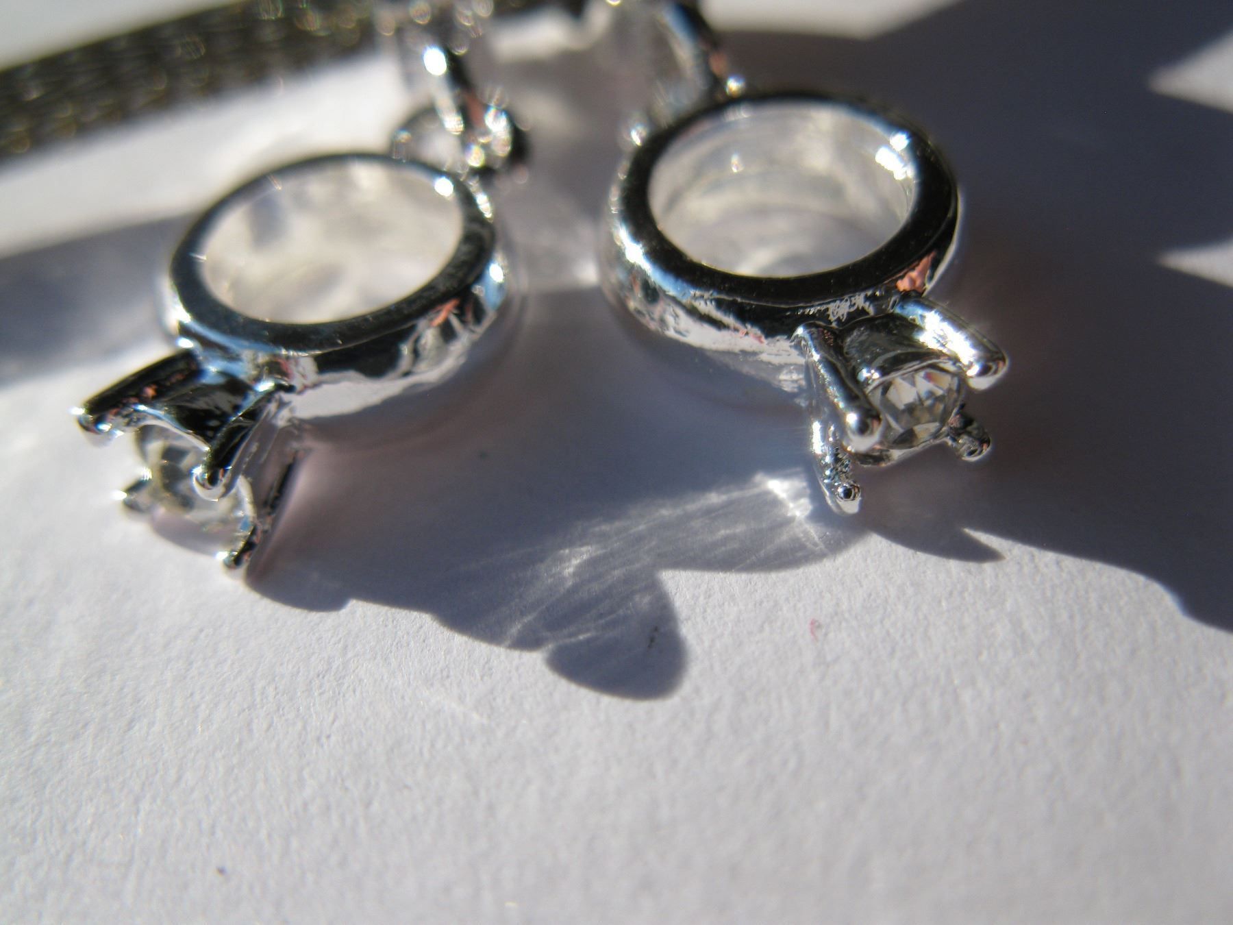 Ciondoli: 2 Anhänger, Dangle Fingerring versilbert – Nuovo e nell'imballaggio originale da St. Margarethen TG venduto da LuanaKa