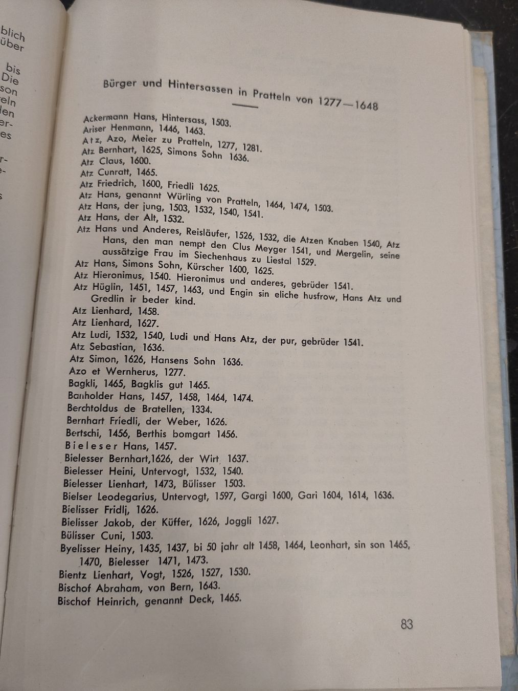 Libri: Die Flurnamen von Pratteln 1936 – Usato da Pratteln venduto da Cartonsducoeur_bl 4