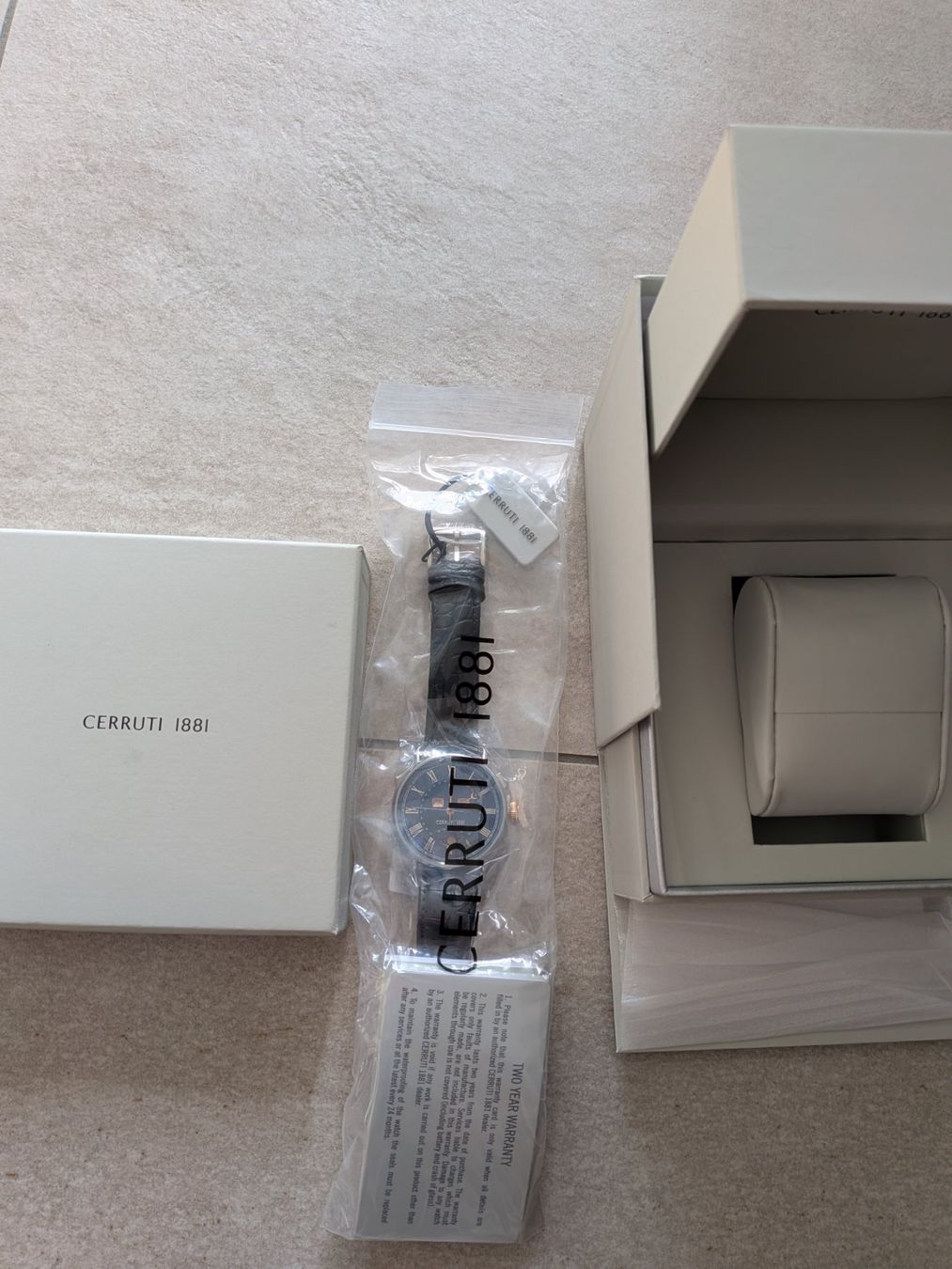 Cerruti Uhren: Cerruti 1881 Pallano neu – Neu und originalverpackt aus Zürich von storm99 1