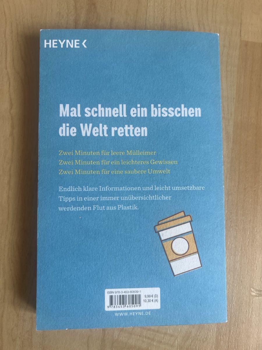 Libri: Schluss. Mit. Plastik.  – Usato da Goldach venduto da aylight 1