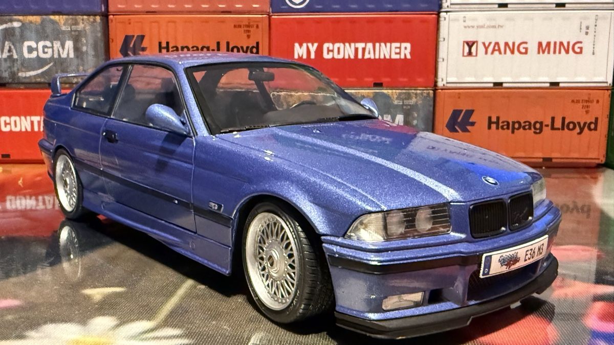 BMW Modellini d'auto: Modellauto BMW M3 E36 Coupe blau  – Nuovo (secondo la descrizione) da Basel venduto da Zomeg 3