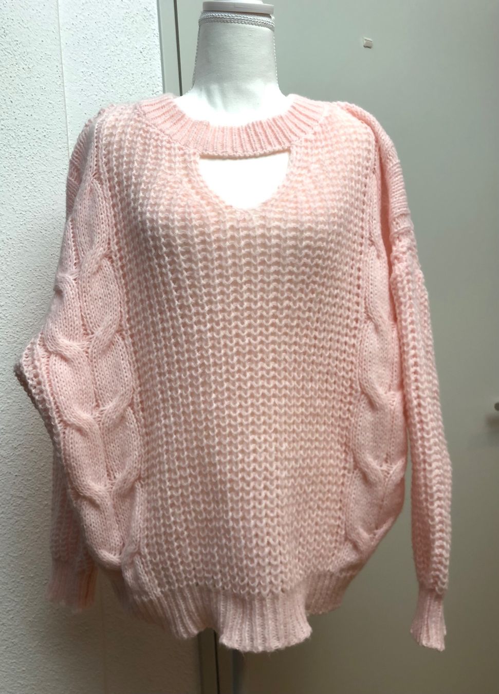 Shein Maglioni & Felpe: PulloverCurve Shein, rosa, Gr. 1XL – Usato da Wallisellen venduto da watcher01 1
