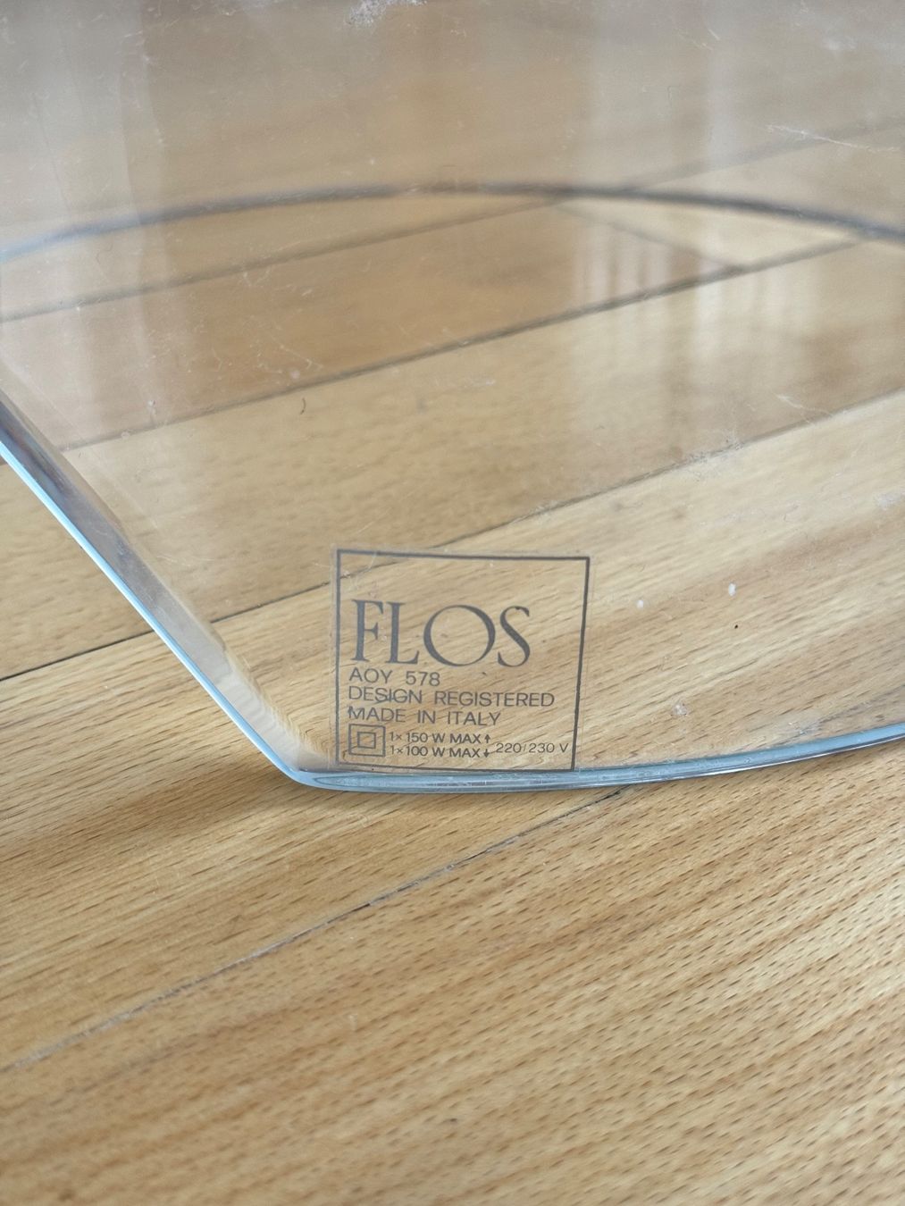 Flos Lampade: Flos Aoy Leuchte von Achille Castiglioni – Usato da hittnau venduto da Kunstkopf 4
