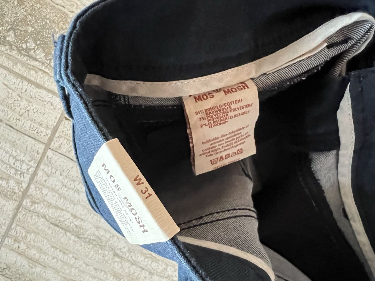Mos mosh Jeans: Mos Mosh Jeans Grösse W 31  – Neu und originalverpackt aus Magden von Basel1986 5
