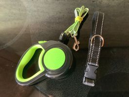 hundeleine 3m, und halsband