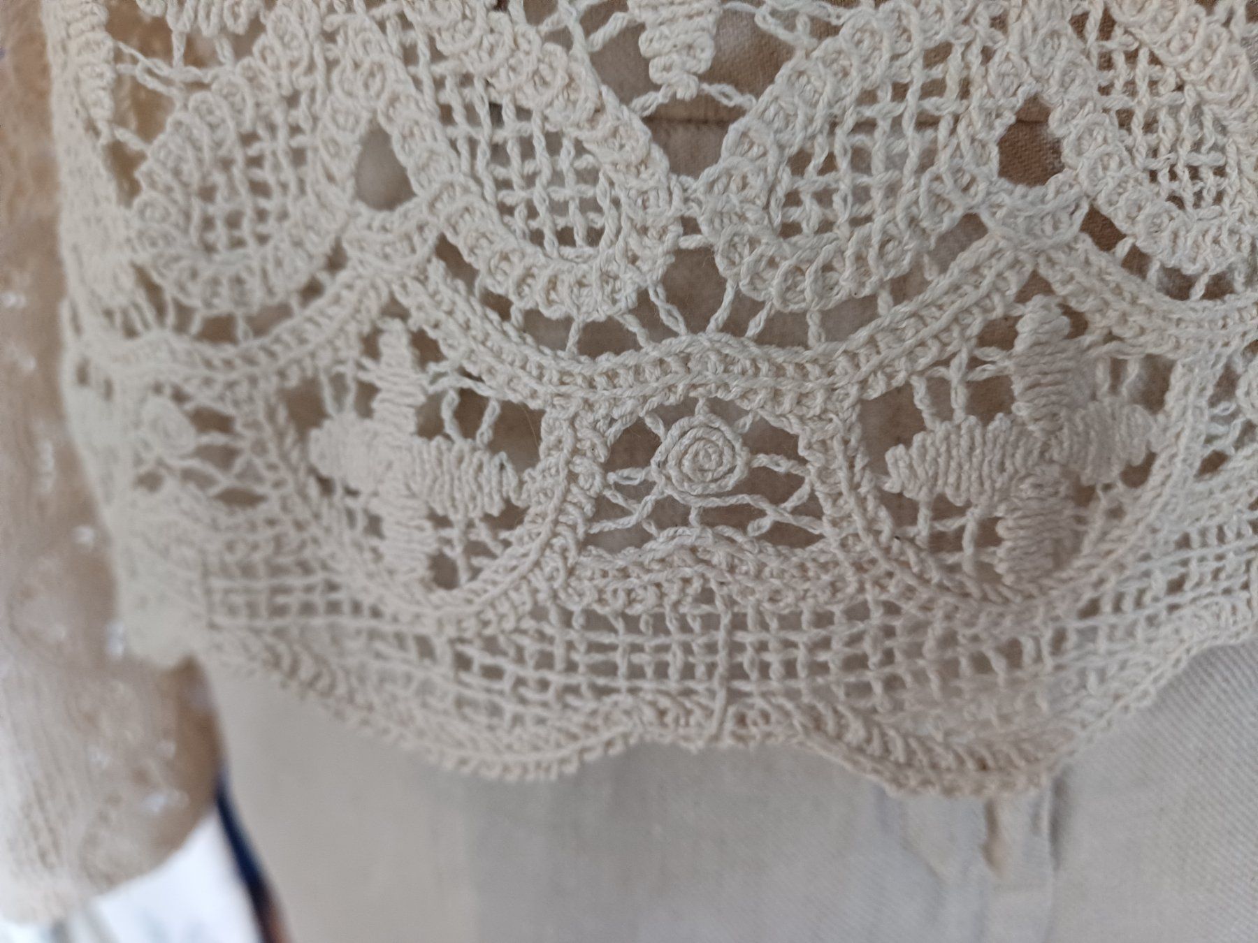 H&M Maglioni & Felpe: Leichter Pullover aus Baumwollspitze Gr. 38/ M – Nuovo (secondo la descrizione) da Romanshorn venduto da Hanibal424 3