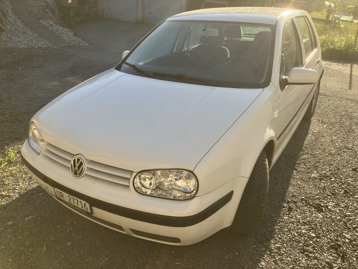 VW Autos: Vw Golf 4 4Motion  ab MFk und Service – Gebraucht aus Dürnten von faust95