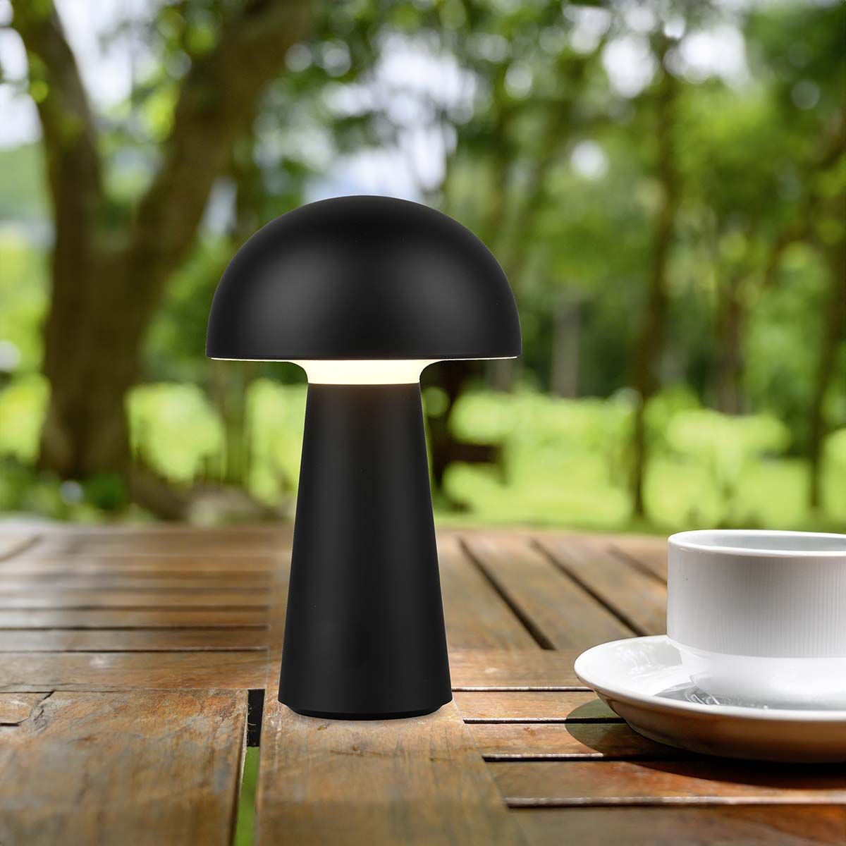 Lampade: LED Aussen Tischleuchte, IP44, Pilzform – Nuovo (secondo la descrizione) da Kreuzlingen venduto da Smart-Light