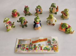 Kroko Schule 1991 Vintage Figuren Kinder Überraschung