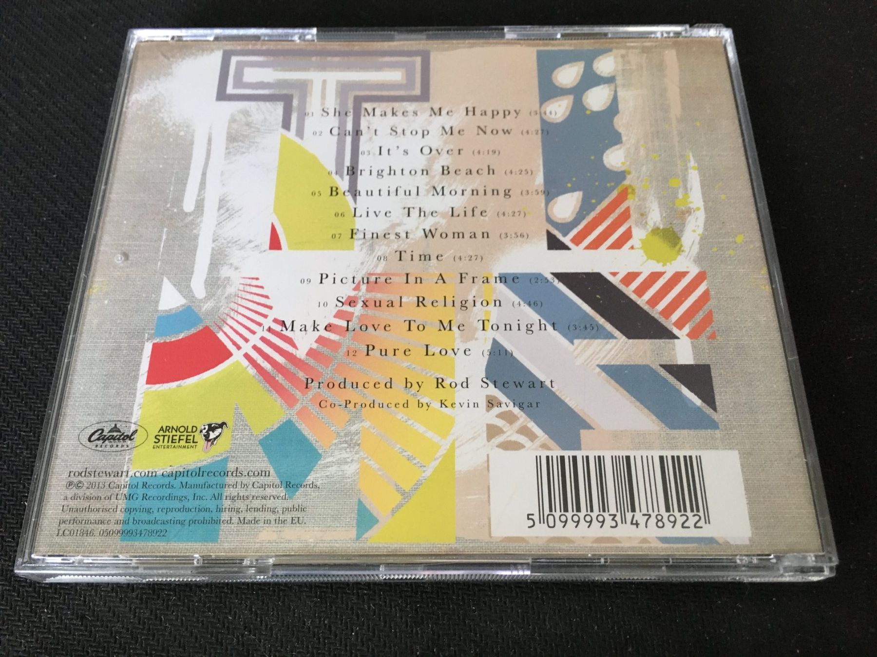 CD: Rod Stewart - Time -CD- – Usato da St.Gallen venduto da MedienJoe 2