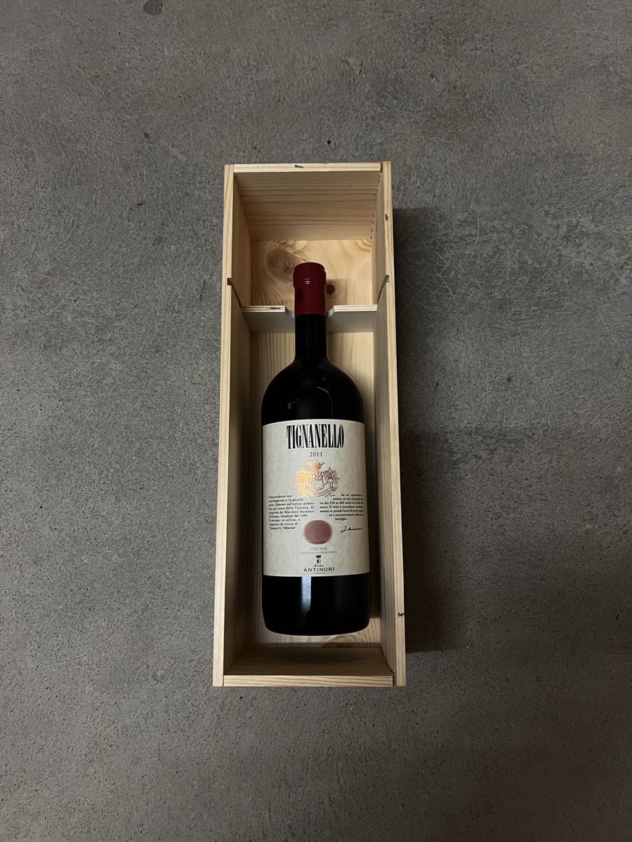 Vino: Tignanello 2011 (Magnum) – Nuovo e nell'imballaggio originale da St. Gallen venduto da CellarFinds