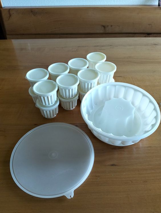 Tupperware / 16 Dessertförmchen + 1 grosse Puddingform | Kaufen auf Ricardo