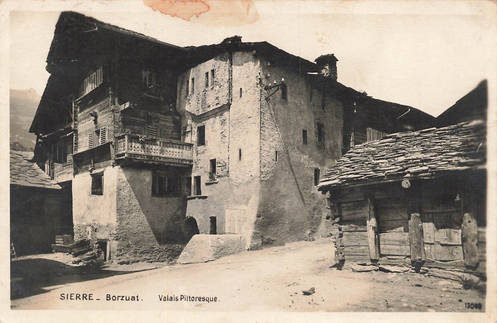 Cartoline postali: Sierre Borzuat – Usato da Biasca venduto da Blenio71
