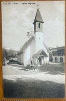 VILLARS - L'église Anglaise 1921