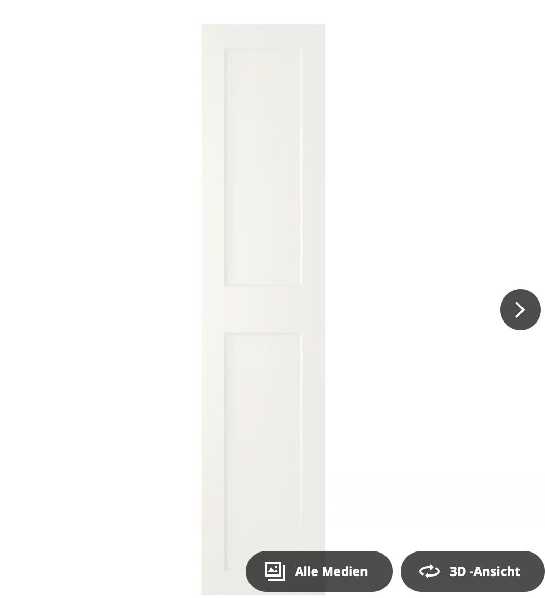 Ikea Armadi: IKEA PAX/GRIMO Schrank, schmal, weiss – Usato da Basel venduto da alb_b2dy