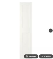 IKEA PAX/GRIMO Schrank, schmal, weiss