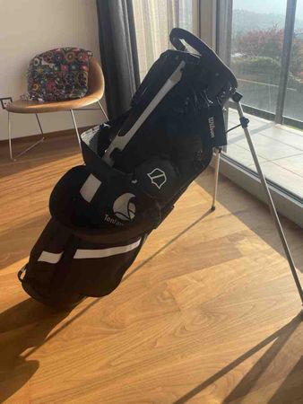 Wilson Stand Golf Bag Black Like New Condition