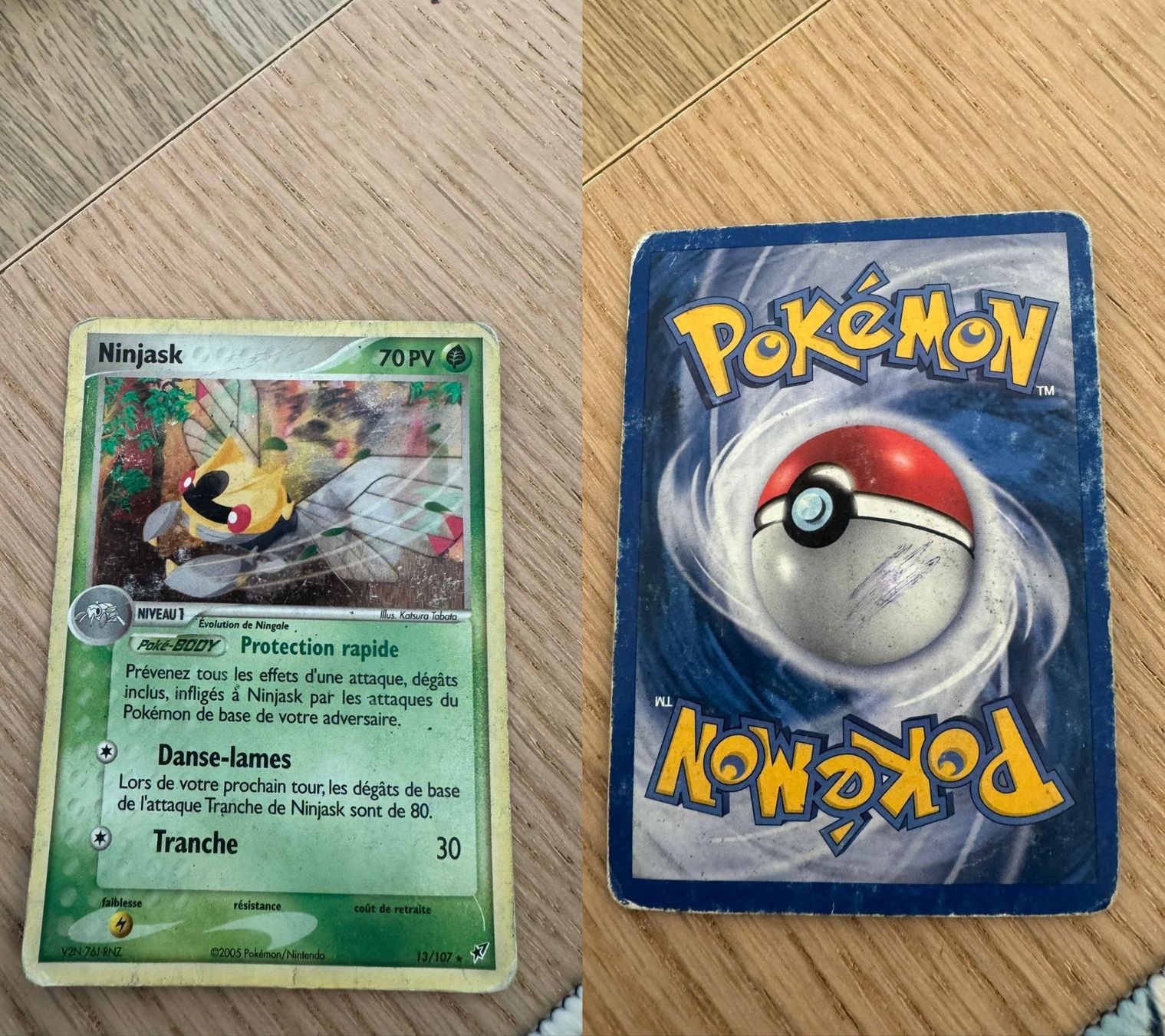 Pokémon Sammelbilder & Trading cards: Ninjask 13/107 holo – Gebraucht aus Chavannes-Renens von skywalker1942