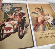 4O Old-Fashioned LOVE & FRIENDSHIP Postcards - READY-TO-MAIL