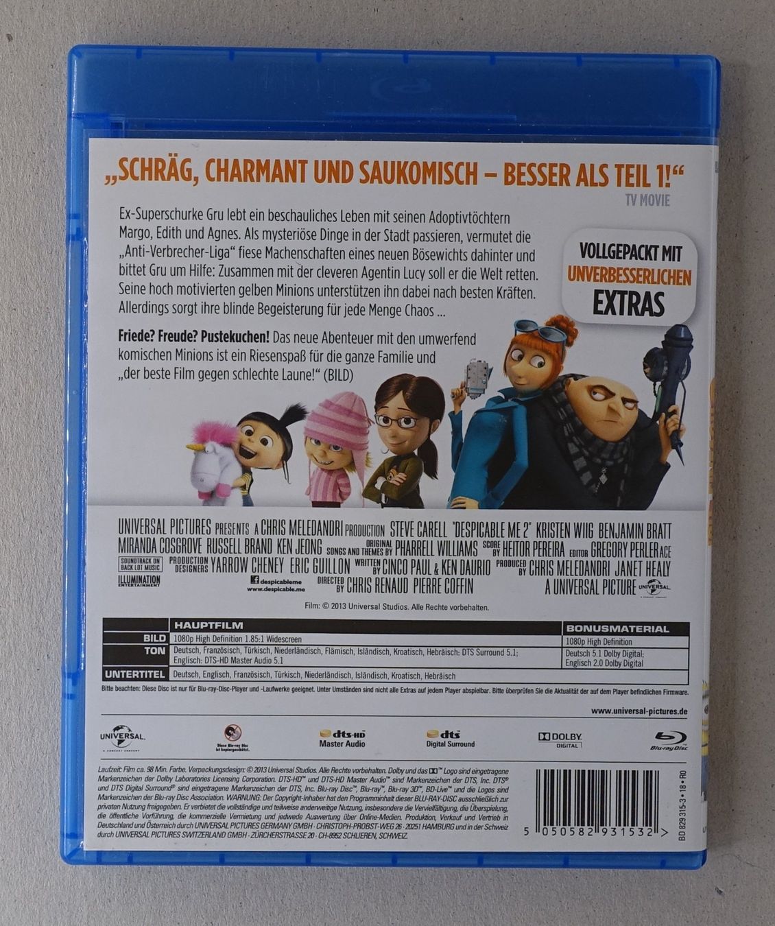 Alle DVDs: Ich - Einfach unverbesserlich 2 – Gebraucht aus Sessa von fraenklishop 1