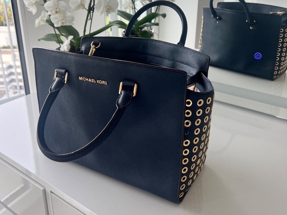 Michael kors tasche navy new arrivals