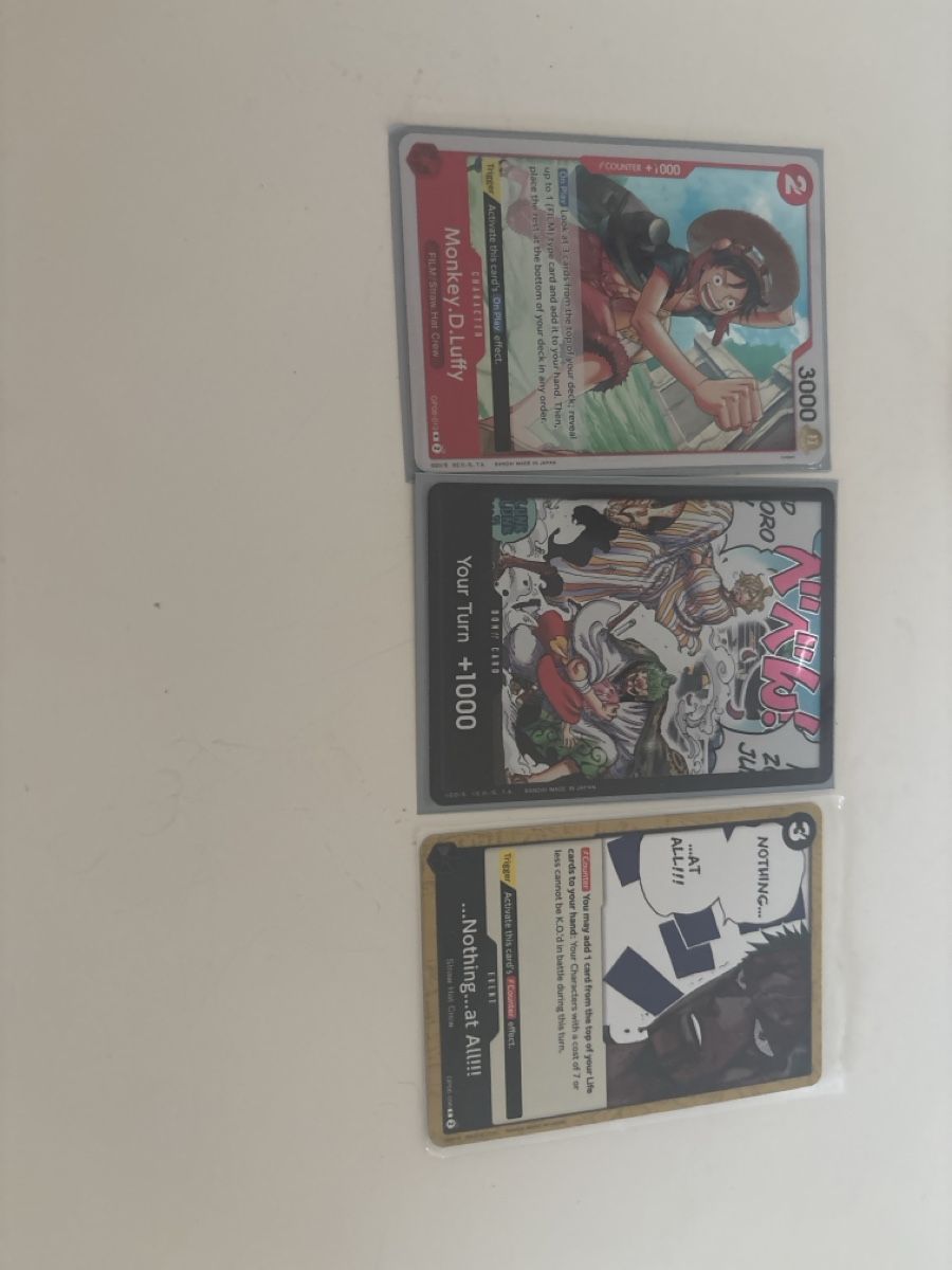 Cartoline: 3 One Piece Karten – Nuovo (secondo la descrizione) da Brugg AG venduto da ninni05